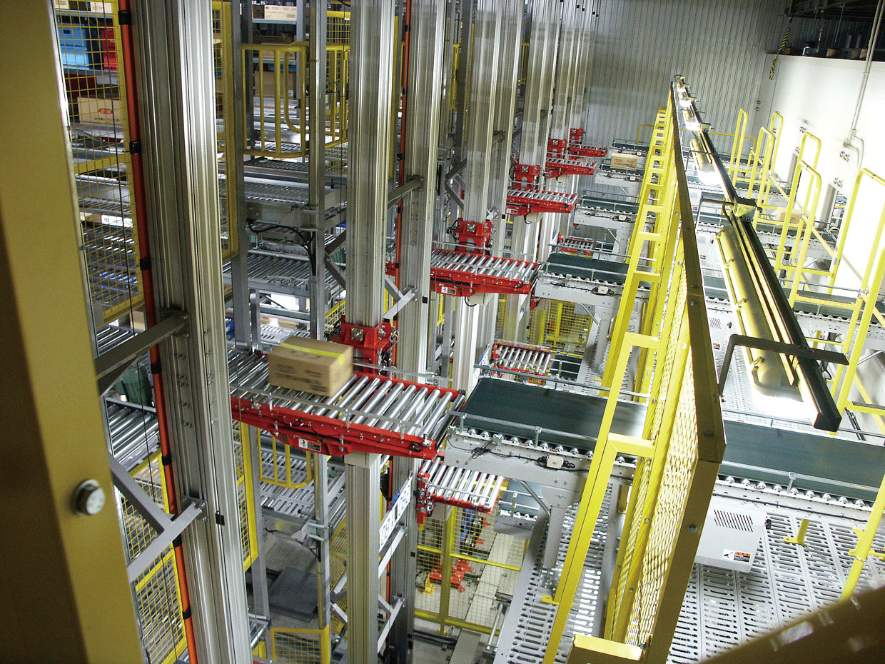 冷凍・冷蔵の自動倉庫の導入事例