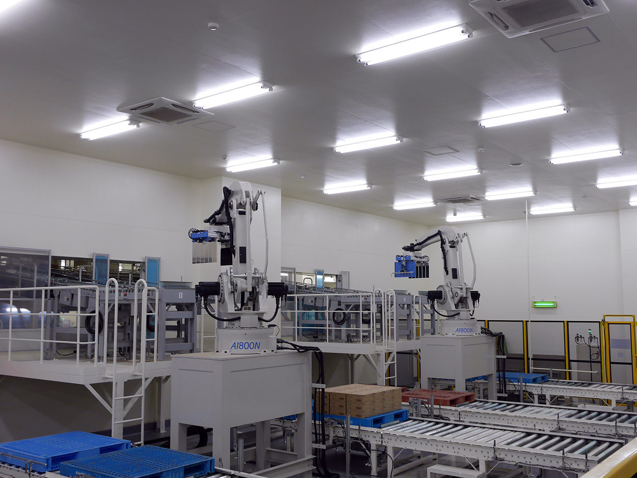 冷凍・冷蔵の自動倉庫の導入事例